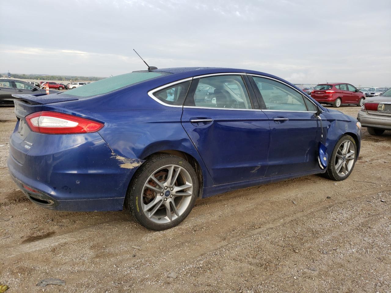 Photo 2 VIN: 3FA6P0D95ER185027 - FORD FUSION 