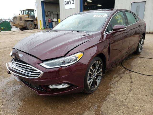 Photo 1 VIN: 3FA6P0D95HR330989 - FORD FUSION TIT 