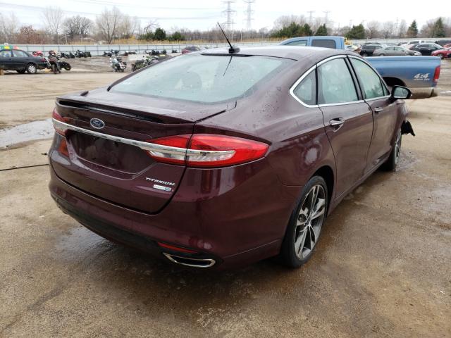 Photo 3 VIN: 3FA6P0D95HR330989 - FORD FUSION TIT 