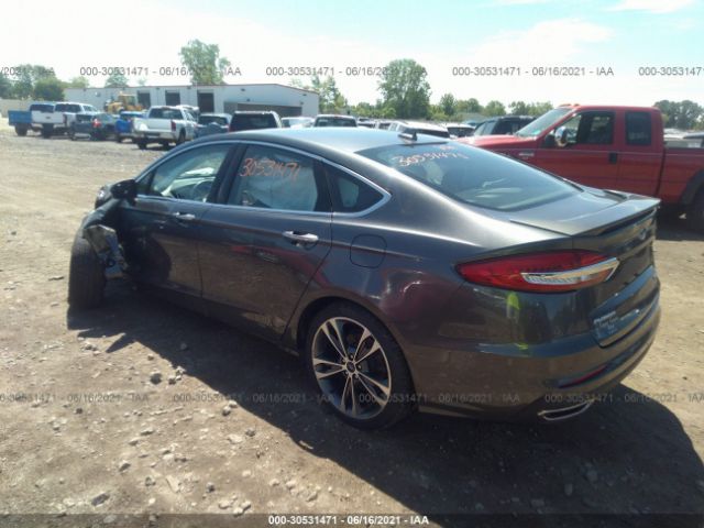 Photo 2 VIN: 3FA6P0D95KR123882 - FORD FUSION 