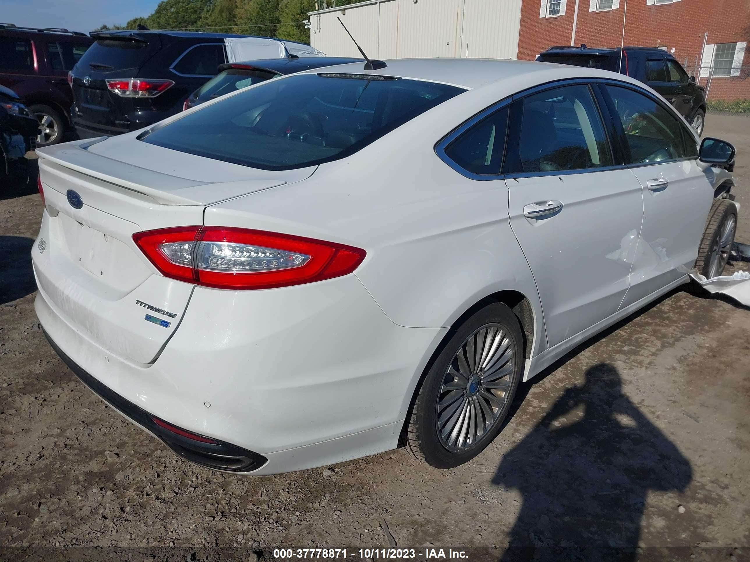 Photo 3 VIN: 3FA6P0D96DR187190 - FORD FUSION 