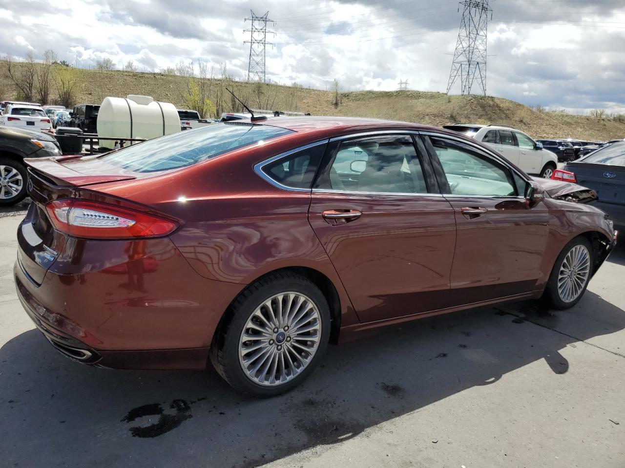 Photo 2 VIN: 3FA6P0D96FR244829 - FORD FUSION 