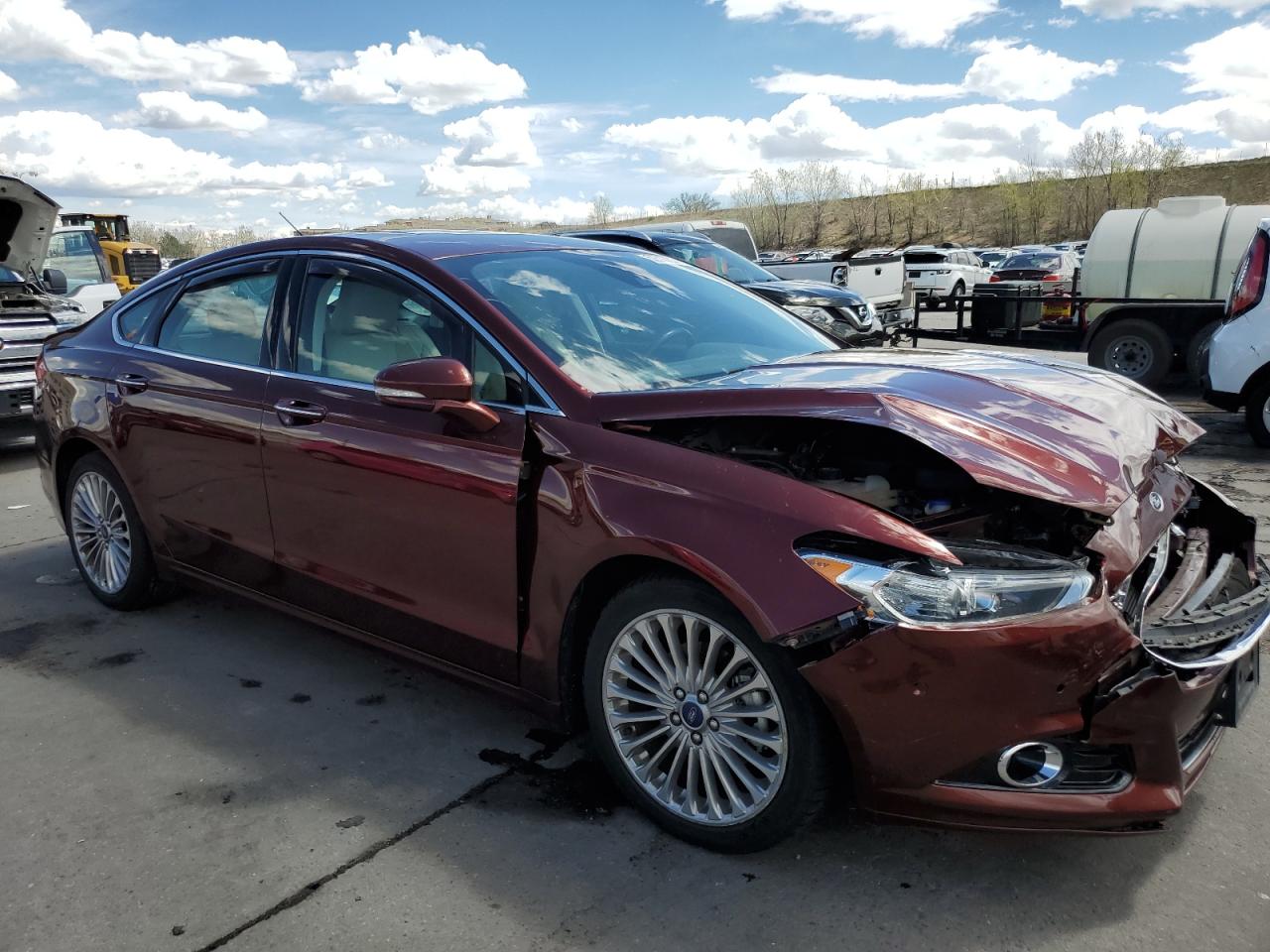 Photo 3 VIN: 3FA6P0D96FR244829 - FORD FUSION 