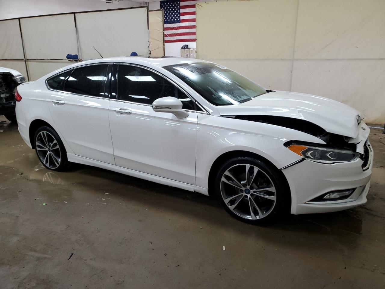 Photo 3 VIN: 3FA6P0D96HR128694 - FORD FUSION 