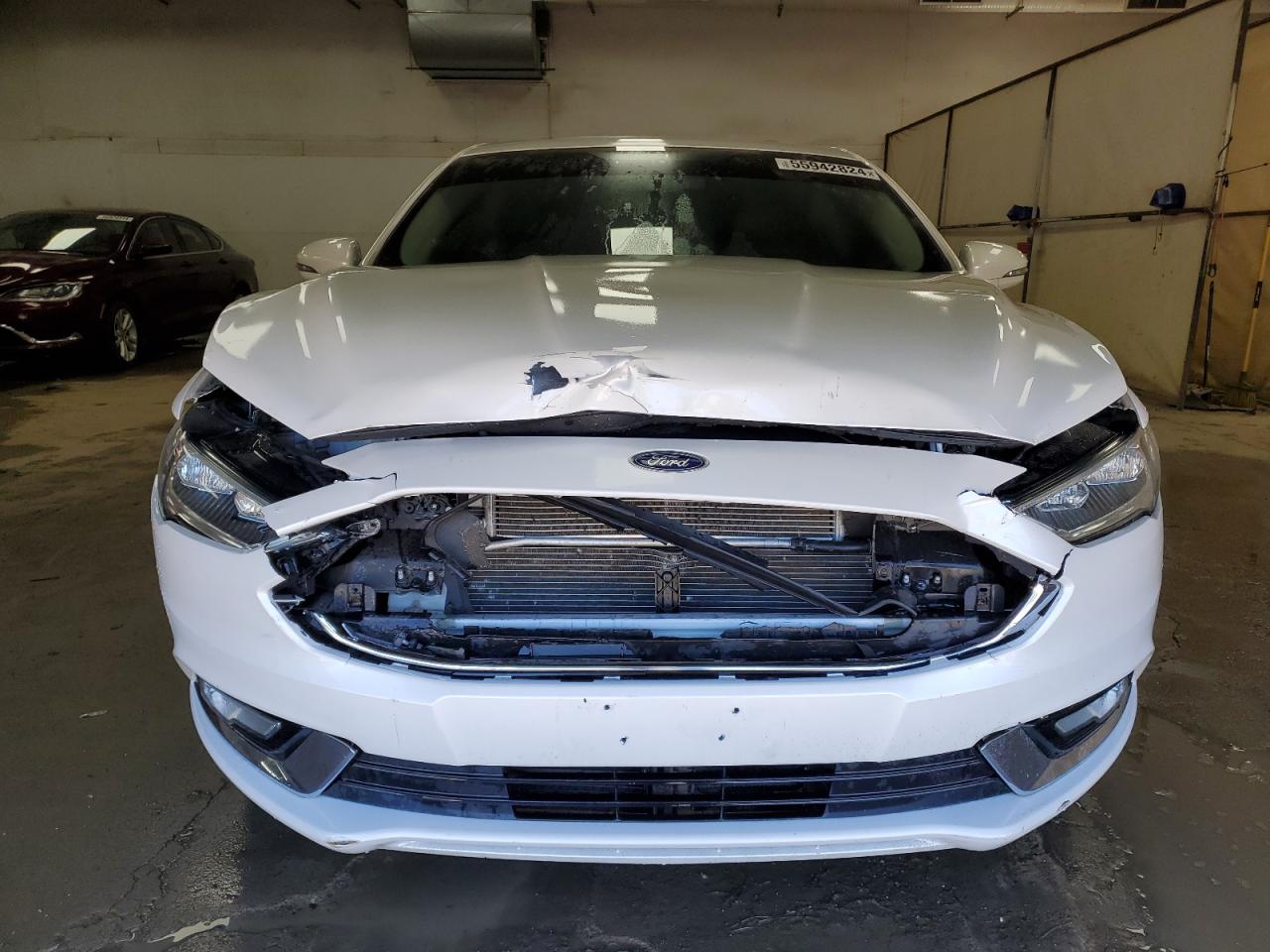 Photo 4 VIN: 3FA6P0D96HR128694 - FORD FUSION 