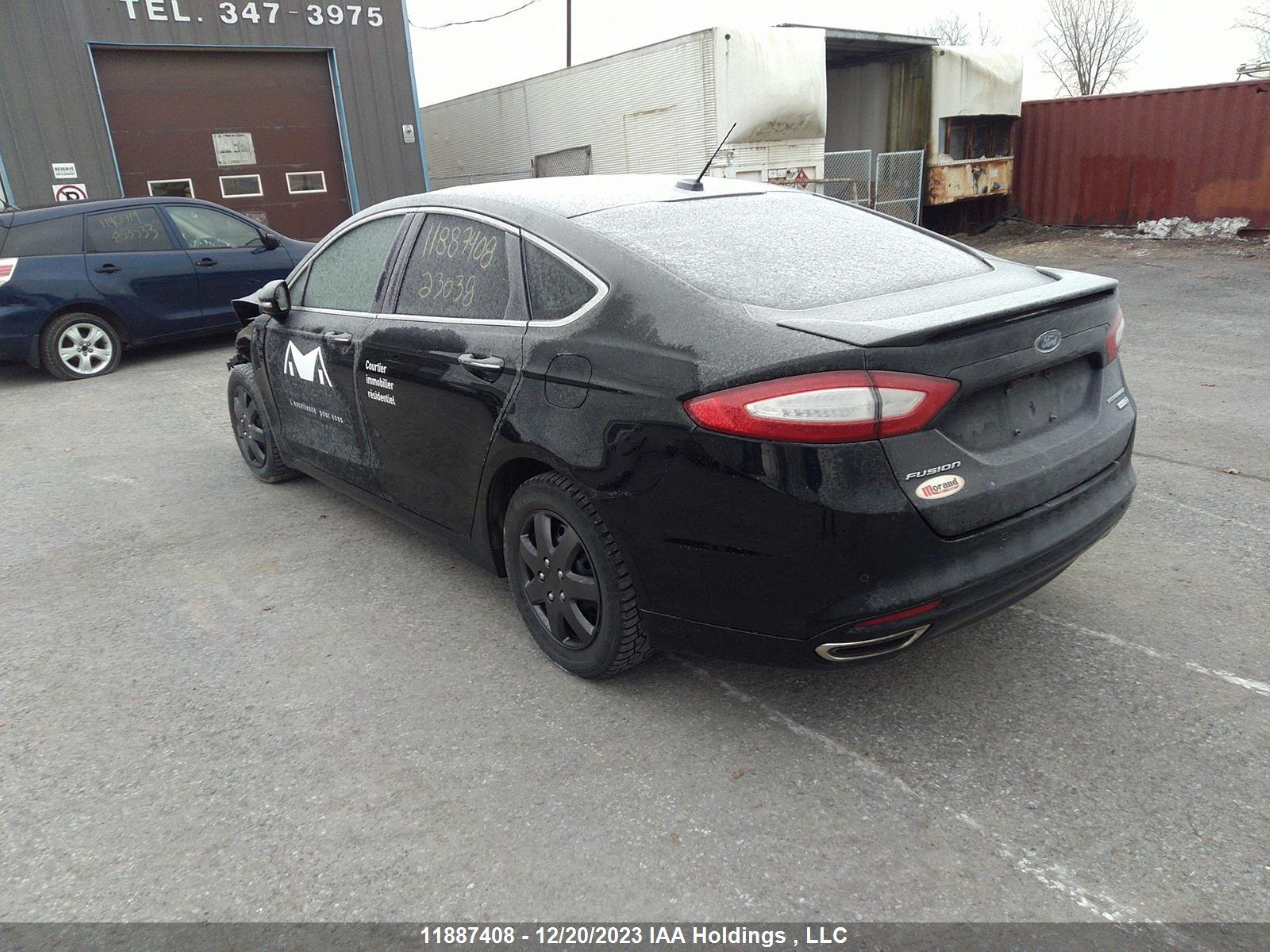 Photo 2 VIN: 3FA6P0D97GR230388 - FORD FUSION 