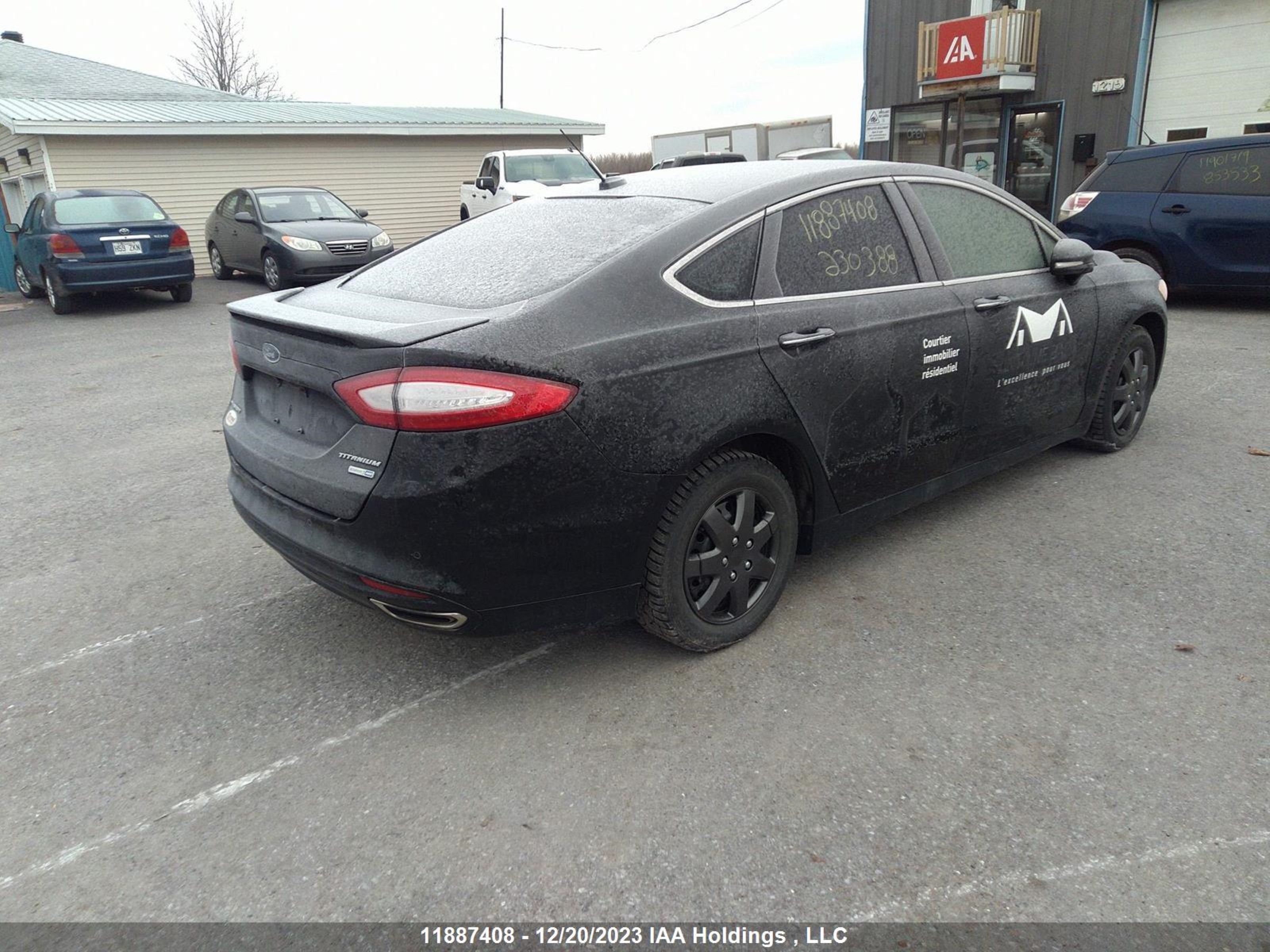 Photo 3 VIN: 3FA6P0D97GR230388 - FORD FUSION 