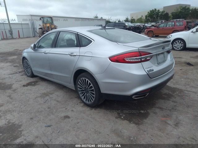 Photo 2 VIN: 3FA6P0D97JR169387 - FORD FUSION 