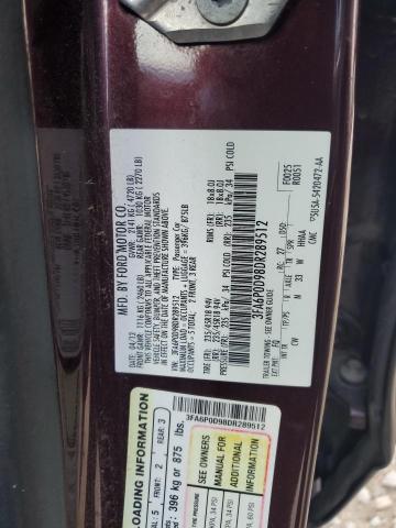 Photo 11 VIN: 3FA6P0D98DR289512 - FORD FUSION 