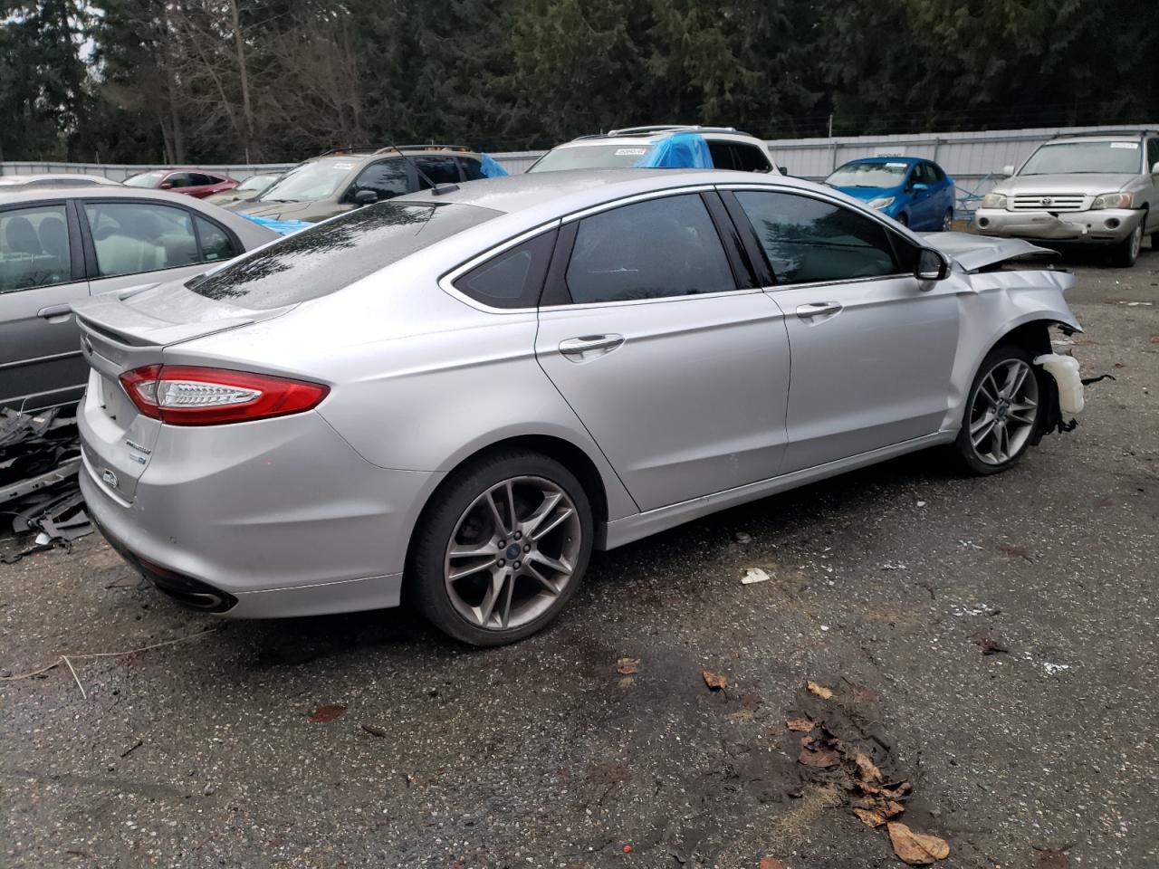 Photo 2 VIN: 3FA6P0D98GR116447 - FORD FUSION 