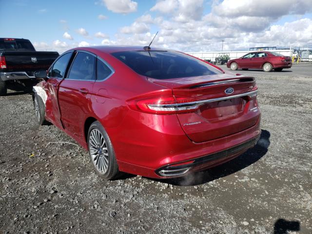 Photo 2 VIN: 3FA6P0D98JR246865 - FORD FUSION TIT 