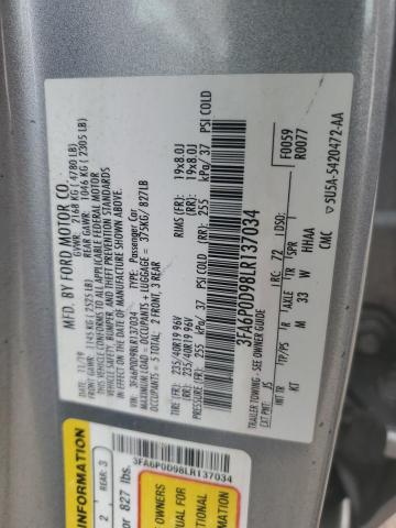 Photo 11 VIN: 3FA6P0D98LR137034 - FORD FUSION TIT 