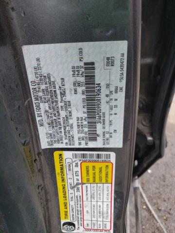 Photo 12 VIN: 3FA6P0D99DR190634 - FORD FUSION 