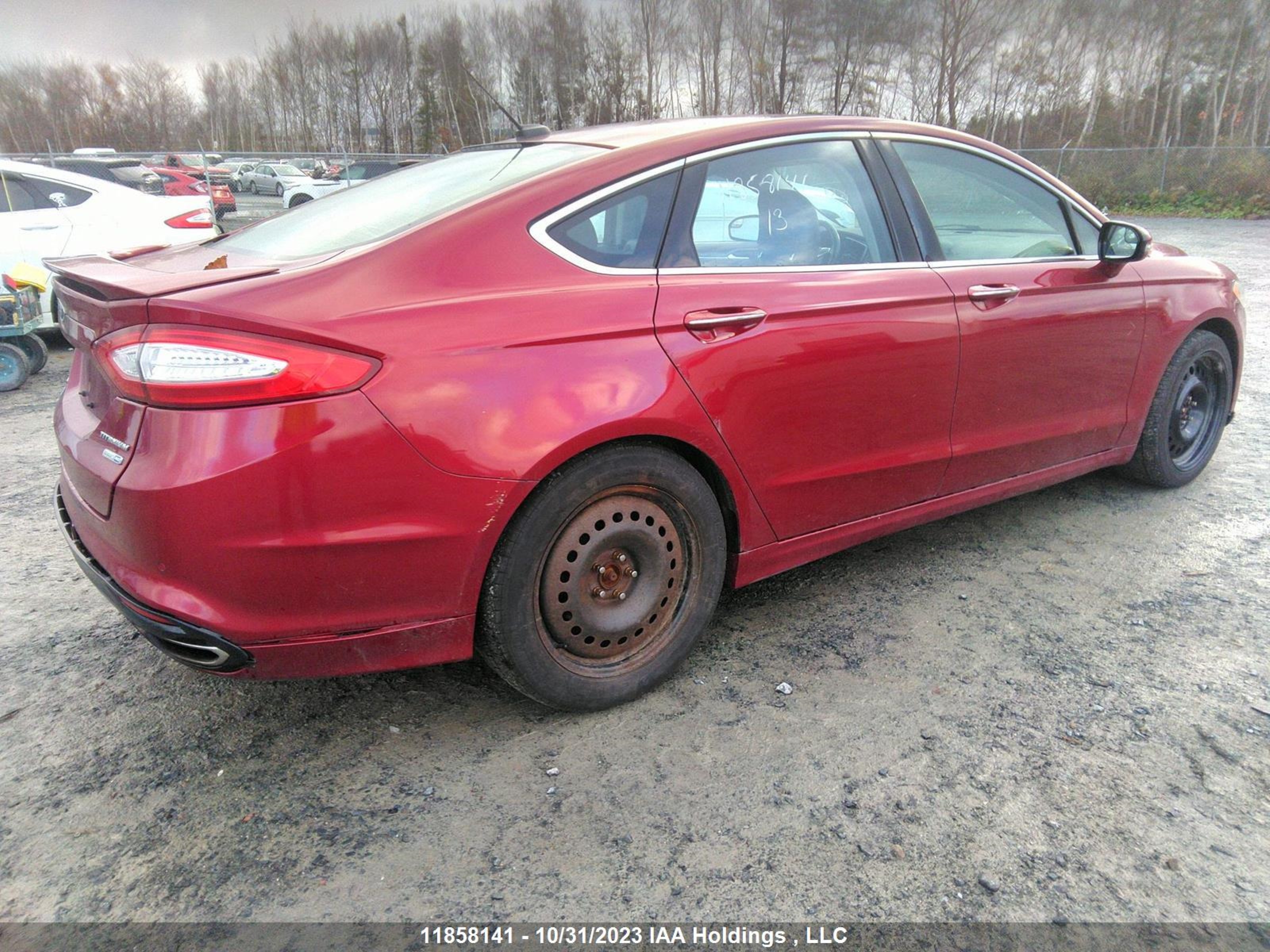 Photo 3 VIN: 3FA6P0D99DR258138 - FORD FUSION 