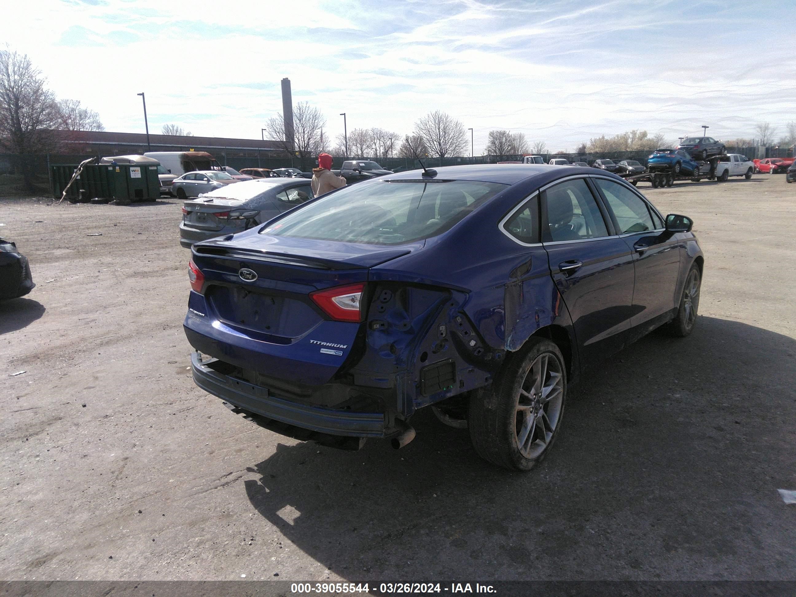 Photo 5 VIN: 3FA6P0D99FR122756 - FORD FUSION 