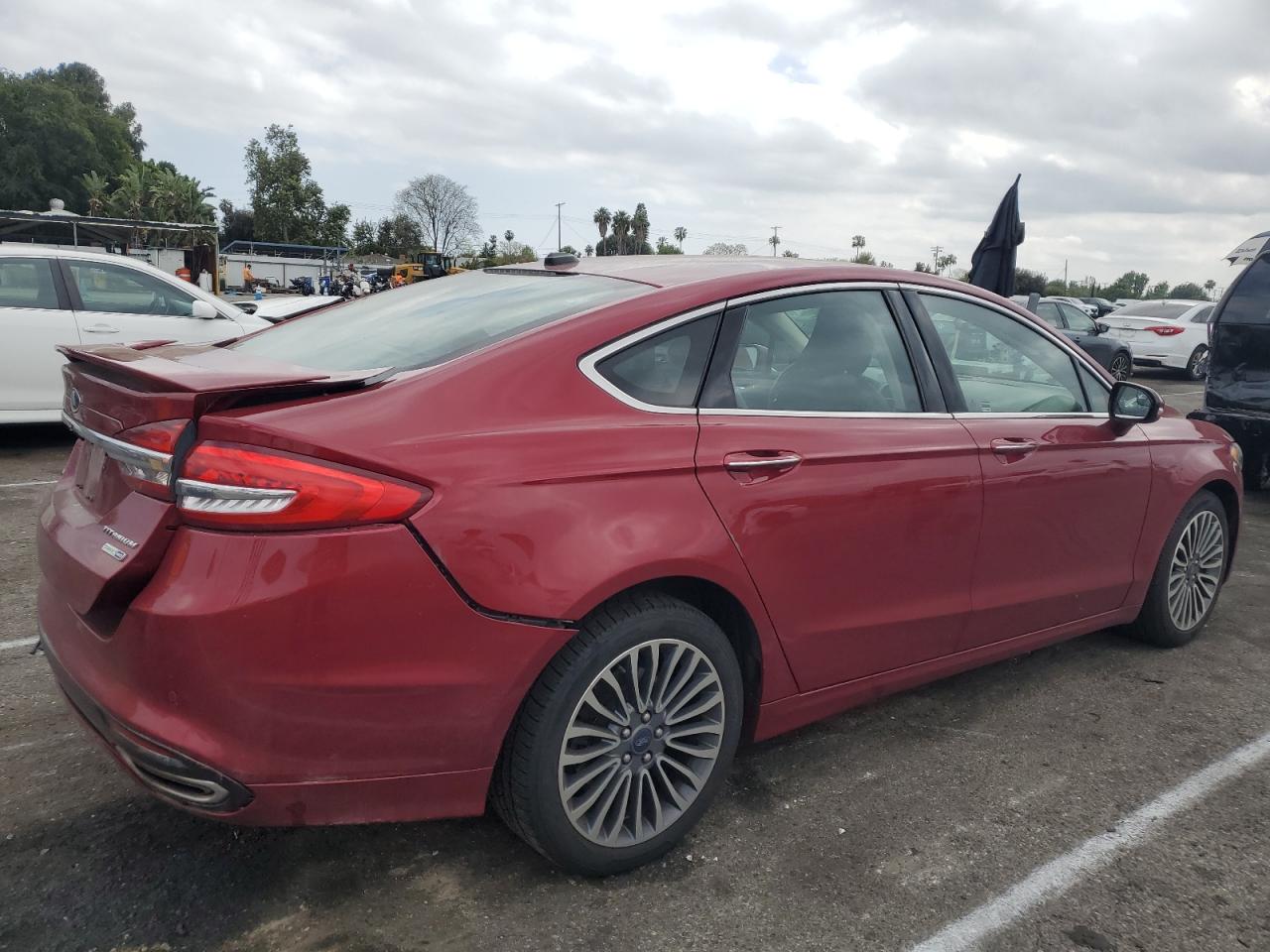 Photo 2 VIN: 3FA6P0D99HR325441 - FORD FUSION 