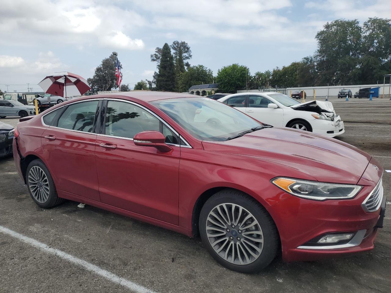 Photo 3 VIN: 3FA6P0D99HR325441 - FORD FUSION 