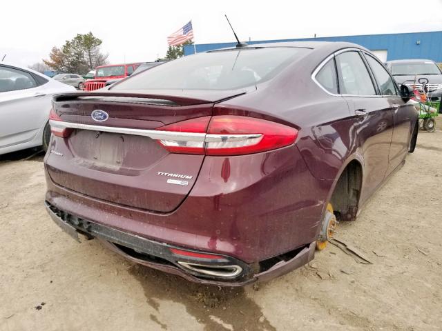 Photo 3 VIN: 3FA6P0D99HR417231 - FORD FUSION TIT 