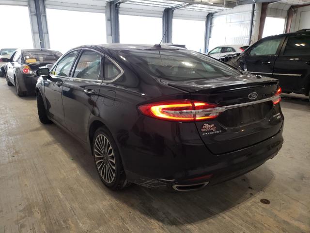 Photo 2 VIN: 3FA6P0D99JR155250 - FORD FUSION 