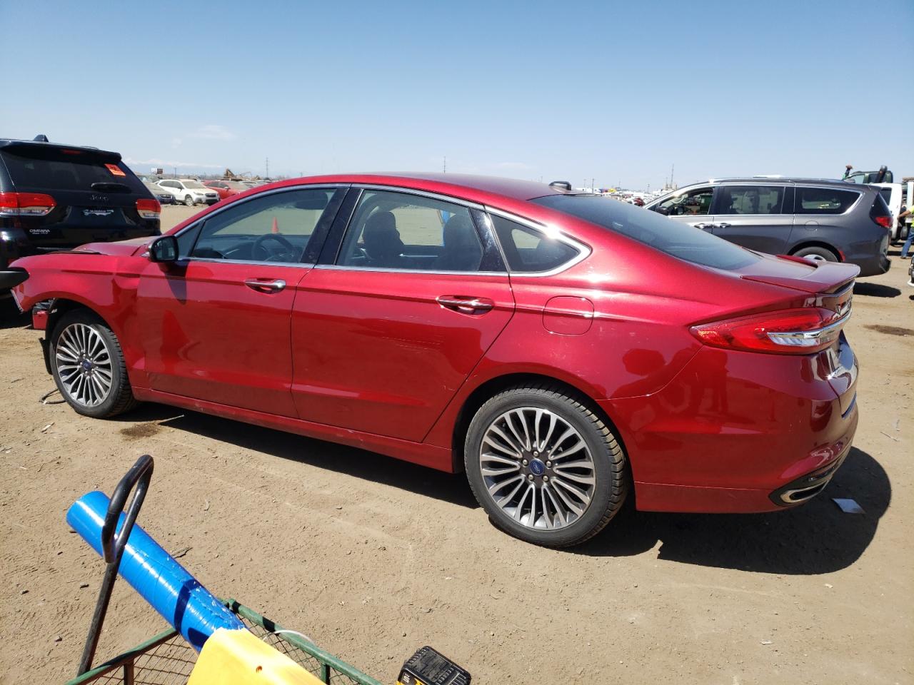 Photo 1 VIN: 3FA6P0D99JR268809 - FORD FUSION 