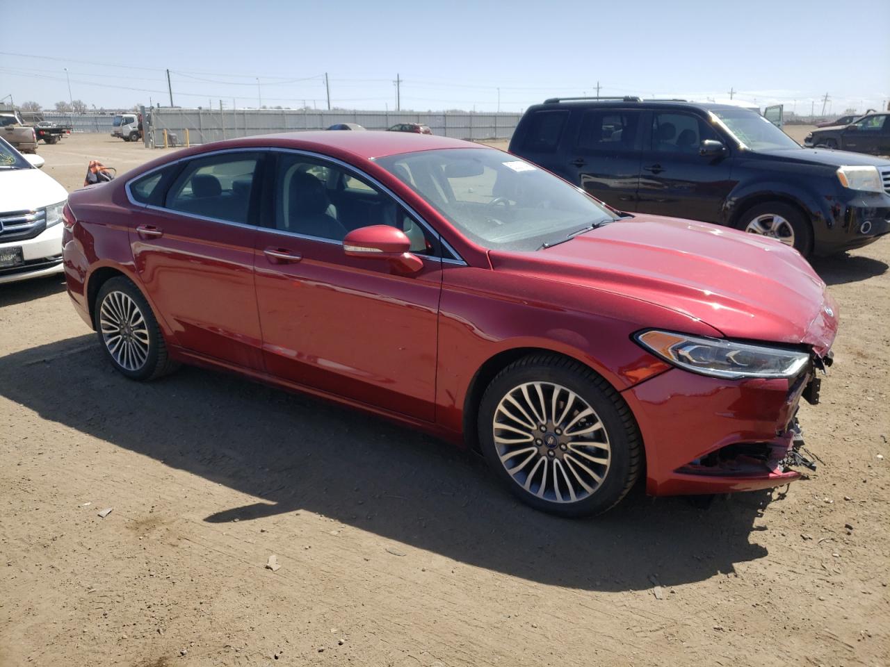 Photo 3 VIN: 3FA6P0D99JR268809 - FORD FUSION 