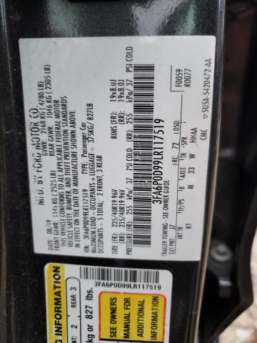 Photo 12 VIN: 3FA6P0D99LR117519 - FORD FUSION TIT 