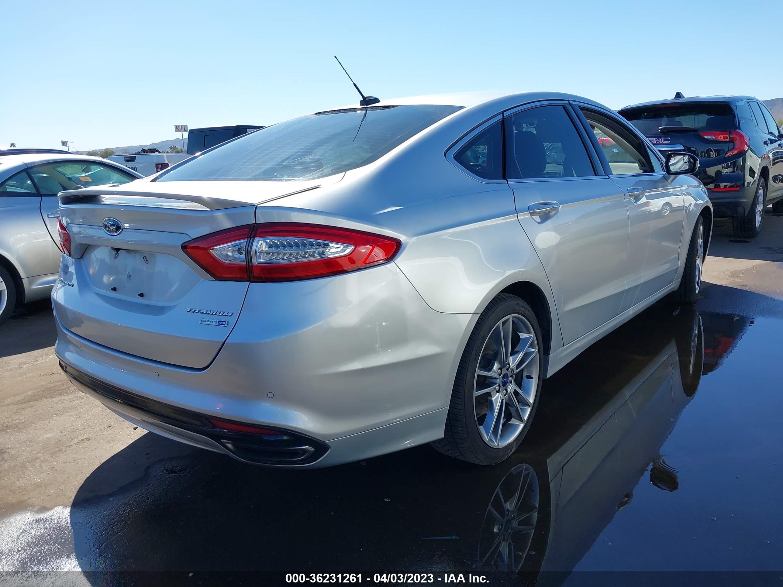 Photo 3 VIN: 3FA6P0D9XER275838 - FORD FUSION 