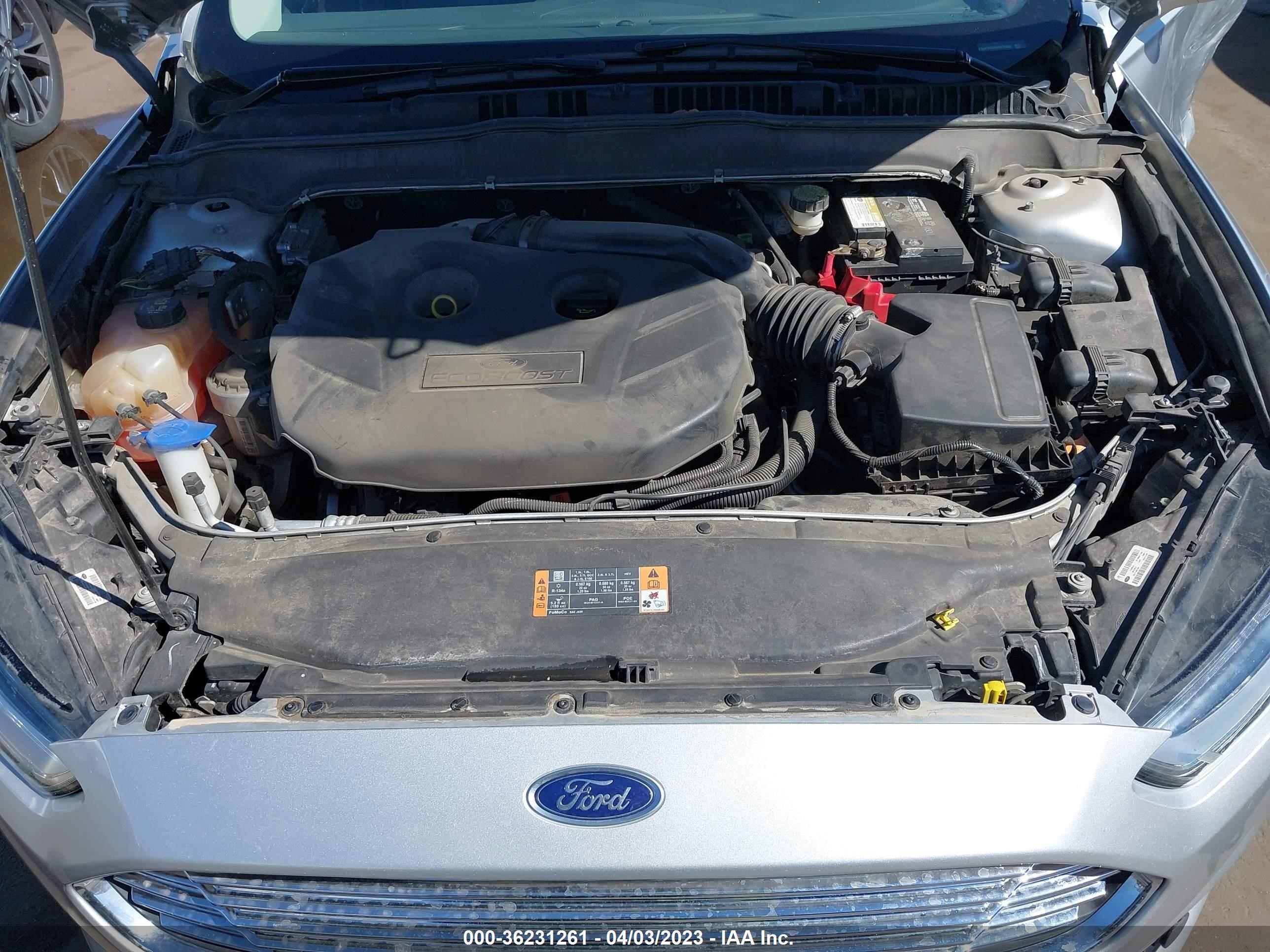 Photo 9 VIN: 3FA6P0D9XER275838 - FORD FUSION 