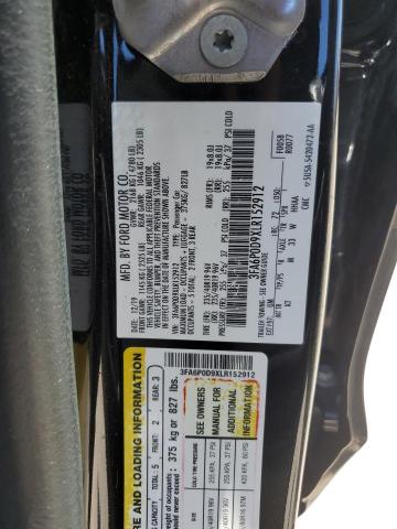 Photo 11 VIN: 3FA6P0D9XLR152912 - FORD FUSION TIT 