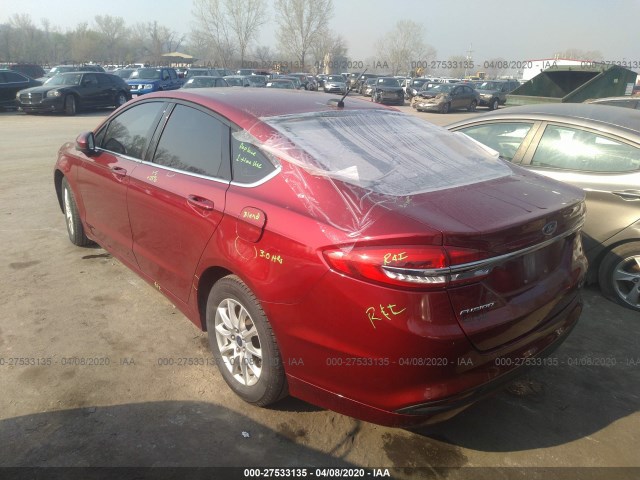 Photo 2 VIN: 3FA6P0G70HR247108 - FORD FUSION 