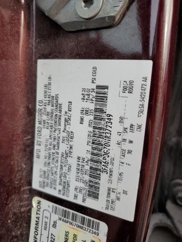 Photo 11 VIN: 3FA6P0G70HR372349 - FORD FUSION 