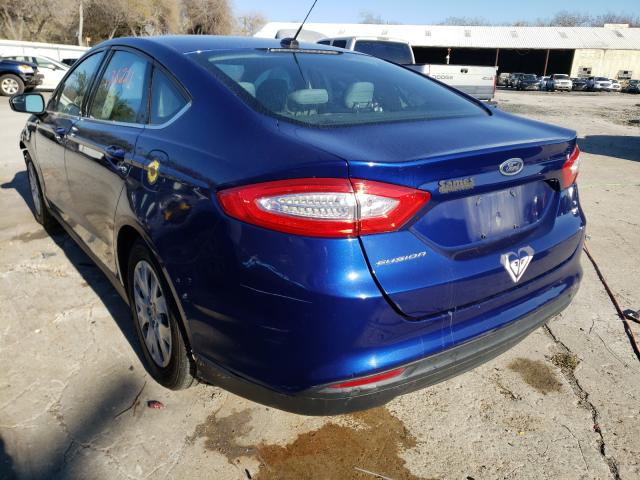 Photo 2 VIN: 3FA6P0G71DR385220 - FORD FUSION S 