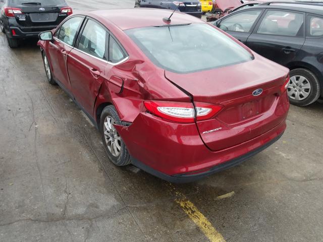 Photo 2 VIN: 3FA6P0G71FR189457 - FORD FUSION S 