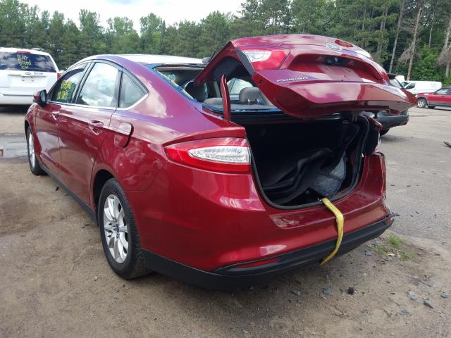 Photo 2 VIN: 3FA6P0G71GR341688 - FORD FUSION S 