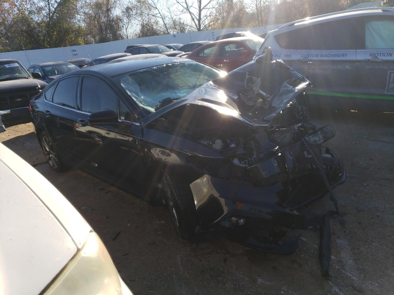 Photo 3 VIN: 3FA6P0G71HR122893 - FORD FUSION 