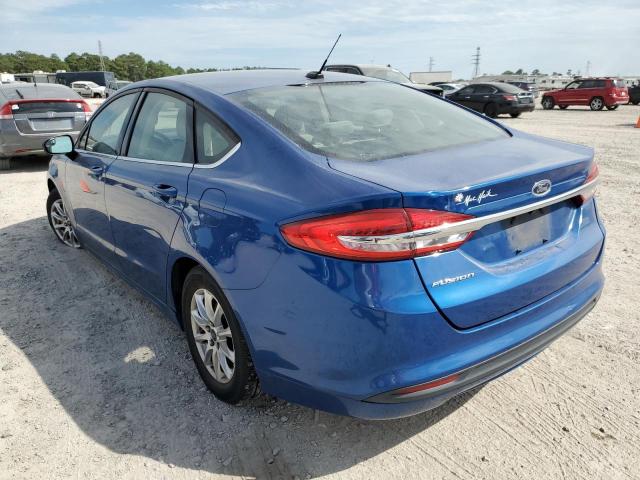 Photo 2 VIN: 3FA6P0G72HR307048 - FORD FUSION S 