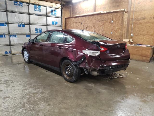 Photo 2 VIN: 3FA6P0G73DR298631 - FORD FUSION S 