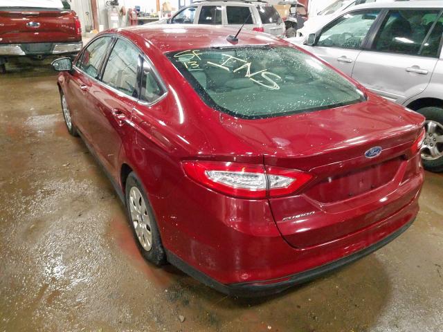 Photo 2 VIN: 3FA6P0G73DR370007 - FORD FUSION S 