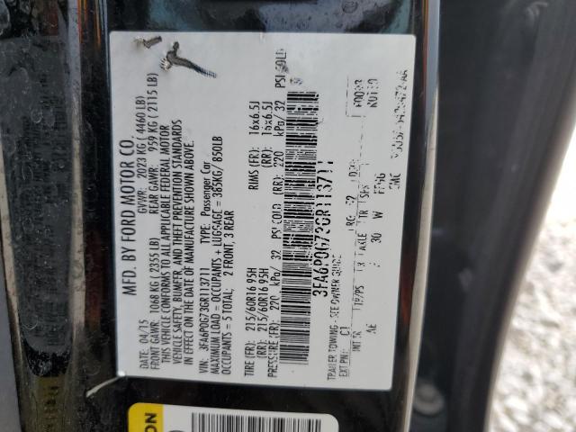 Photo 11 VIN: 3FA6P0G73GR113711 - FORD FUSION S 