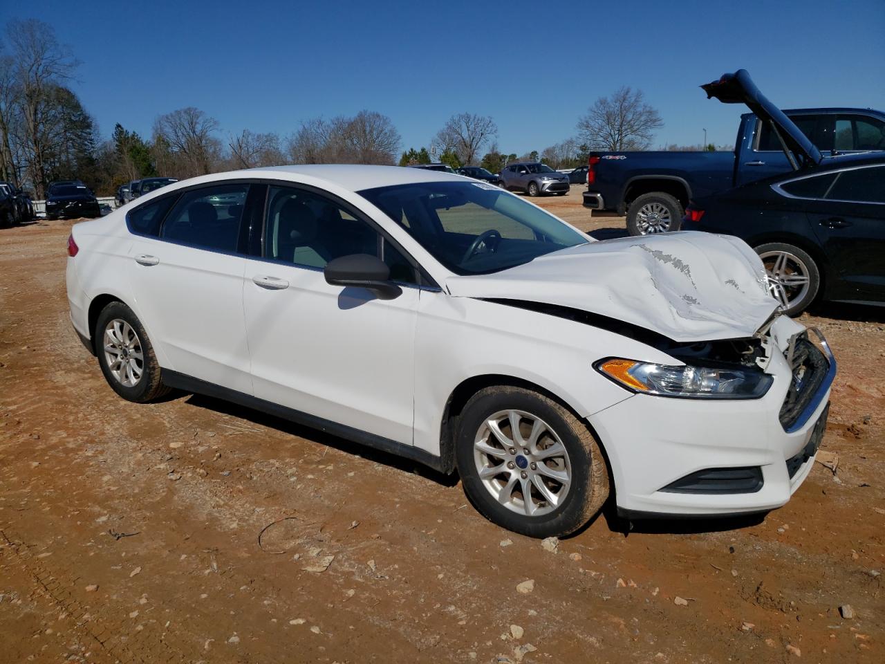 Photo 3 VIN: 3FA6P0G73GR121128 - FORD FUSION 