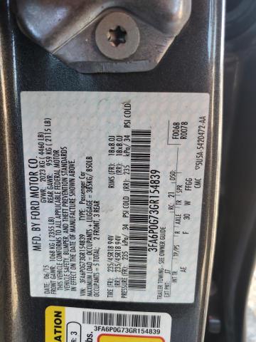 Photo 11 VIN: 3FA6P0G73GR154839 - FORD FUSION S 