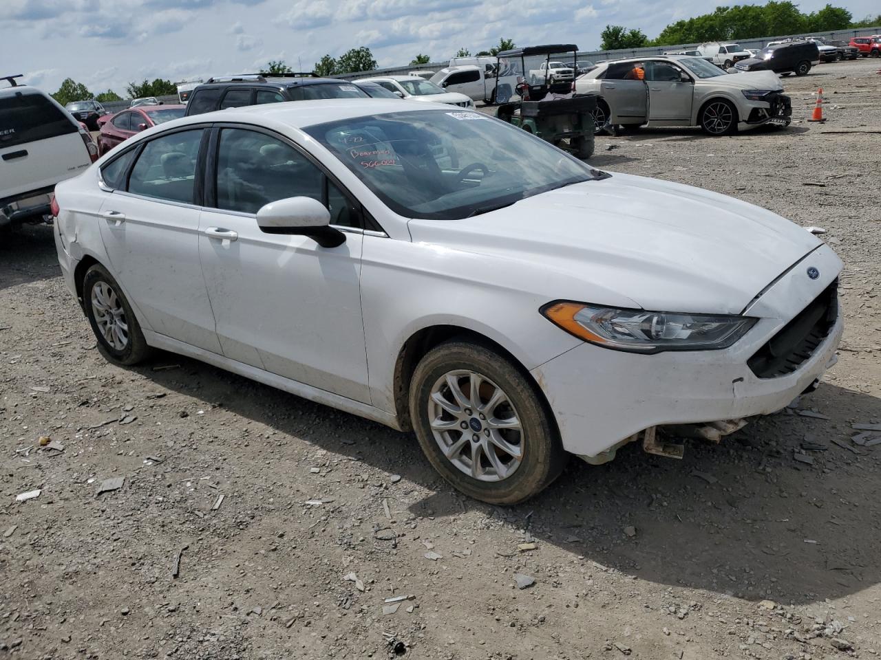 Photo 3 VIN: 3FA6P0G73HR183047 - FORD FUSION 