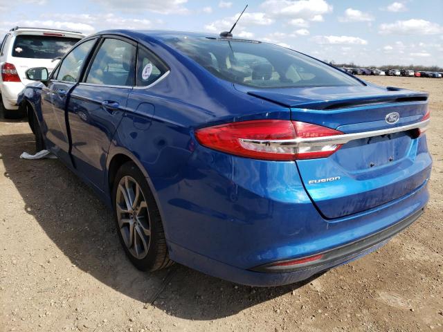 Photo 2 VIN: 3FA6P0G73HR282368 - FORD FUSION S 