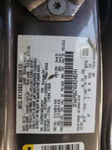 Photo 11 VIN: 3FA6P0G74DR248241 - FORD FUSION S 