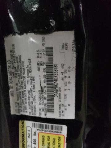 Photo 11 VIN: 3FA6P0G74DR358481 - FORD FUSION S 