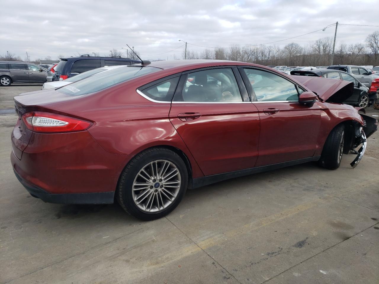 Photo 2 VIN: 3FA6P0G74ER202345 - FORD FUSION 