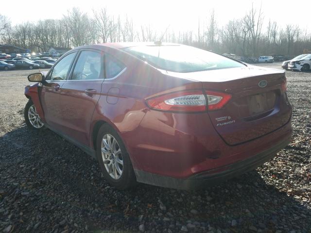 Photo 2 VIN: 3FA6P0G74FR288435 - FORD FUSION 