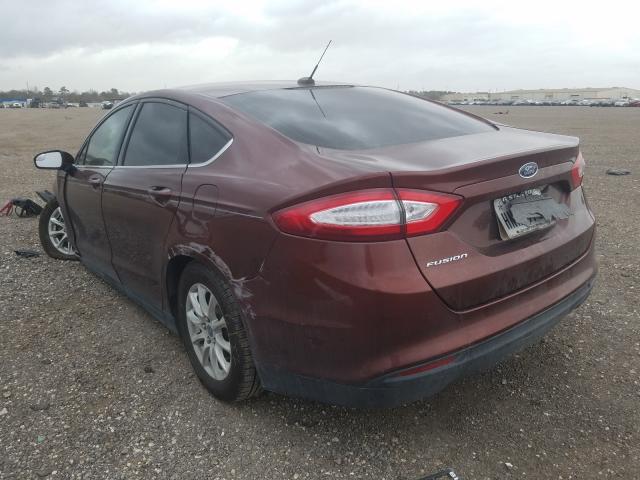 Photo 2 VIN: 3FA6P0G74GR249880 - FORD FUSION S 