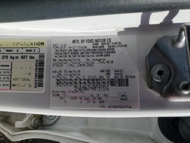 Photo 12 VIN: 3FA6P0G74KR127576 - FORD FUSION 