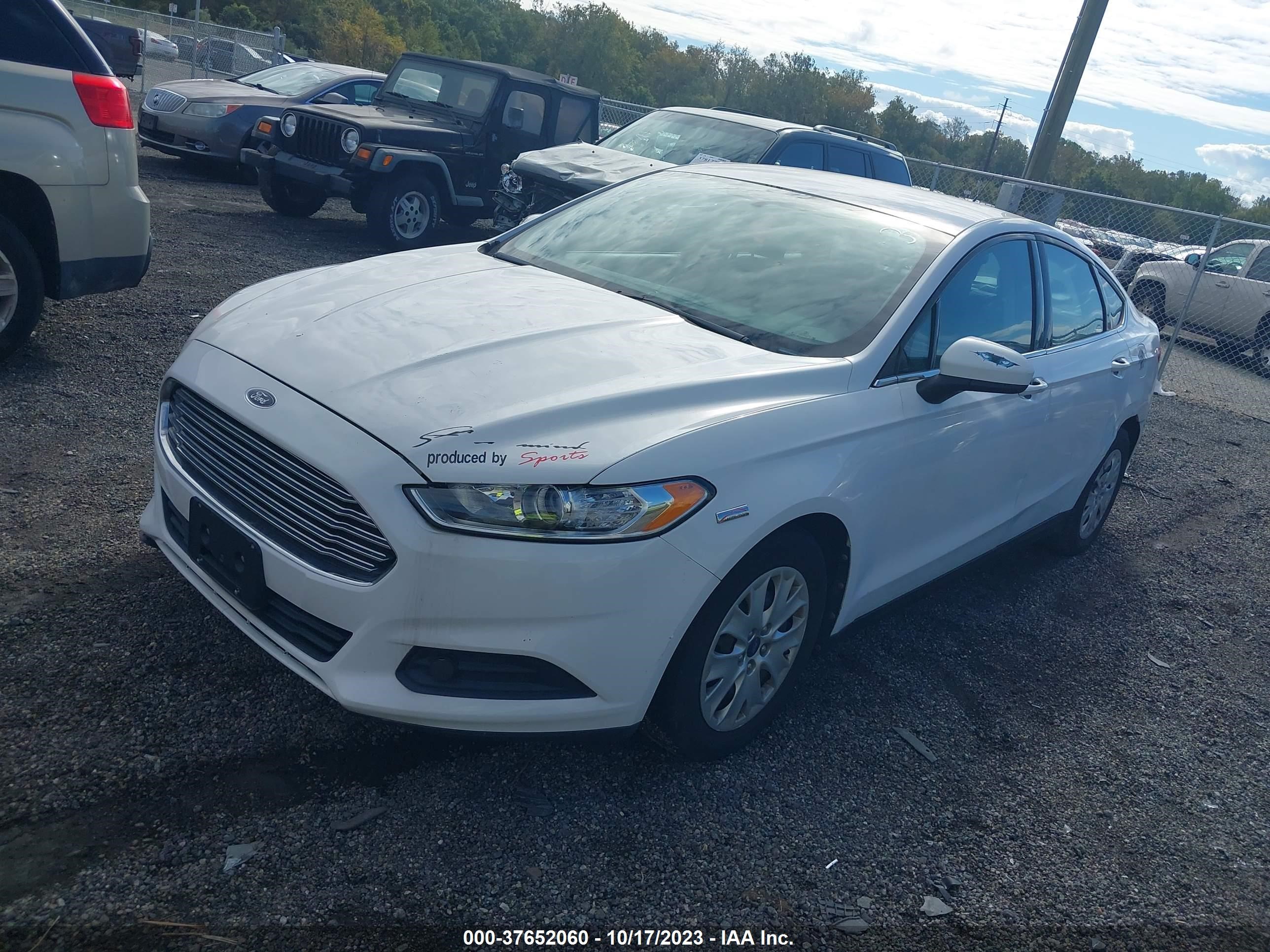 Photo 1 VIN: 3FA6P0G75DR205415 - FORD FUSION 